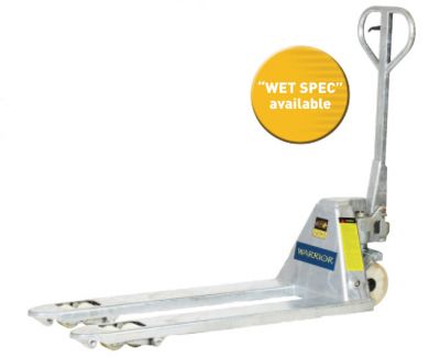 WARRIOR AC Galvanised Semi-Stainless Steel Pallet Truck (ACZ20HL115TNN)